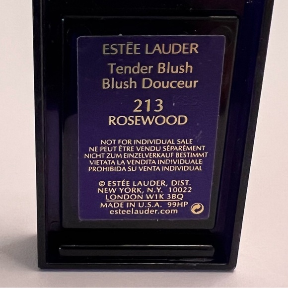 New Estee Lauder Rosewood Blush 213 Travel Size Tender Blush .09oz Discontinued - Picture 7 of 12